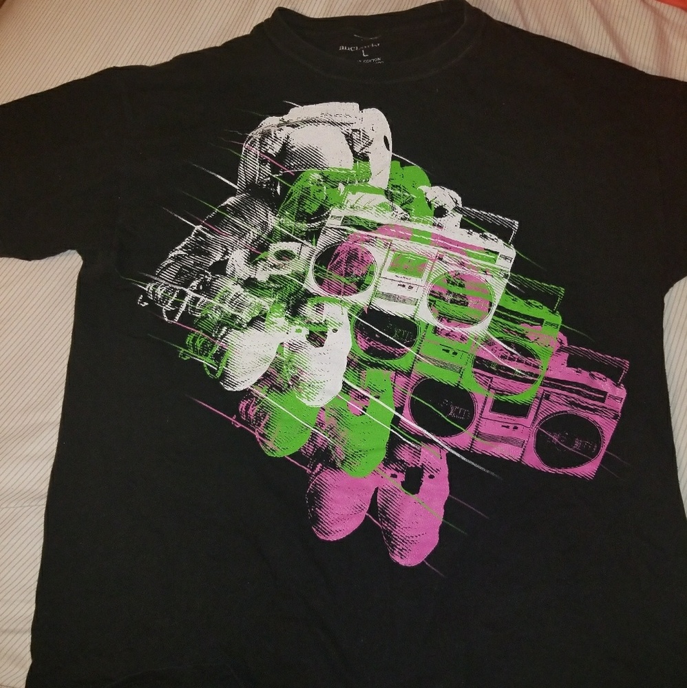 Astronaut print T-shirt